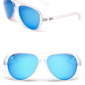 Ray Ban Clear Frame Aviators